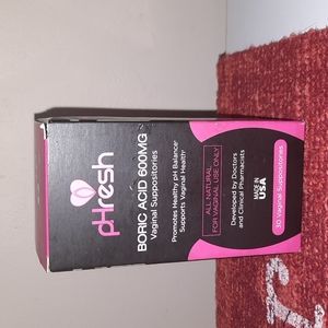 pHresh Boric Acid Suppository